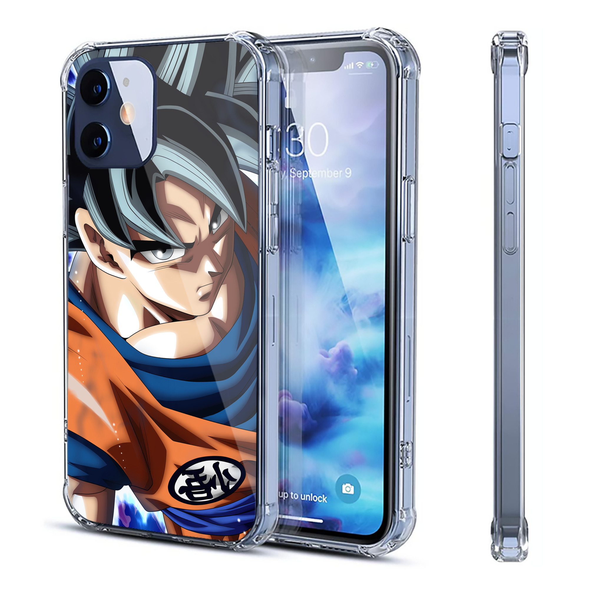 （画像用） ドラゴンボール DRAGON BALL 【iPhone 12シリーズ対応】透明スマホケース（クリアソフトケース）